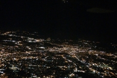 Mirror of soul of city at night