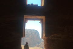Window into man in door