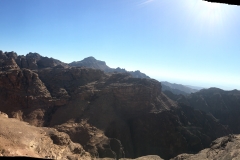 Window into Wadi Rum mountains #1
