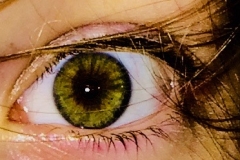 Window into eye
